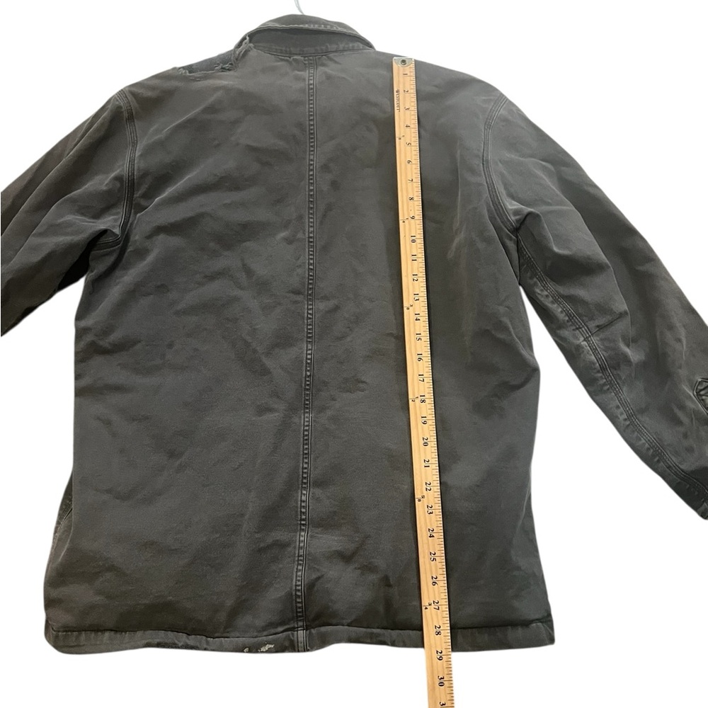 Vintage 1970’s Distressed Carhartt Blanket Lined Denim Detroit Jacket Large - Picture 13 of 15